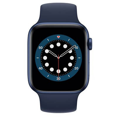 【バンド3種】Apple Watch Series6 44mm ブルー GPS