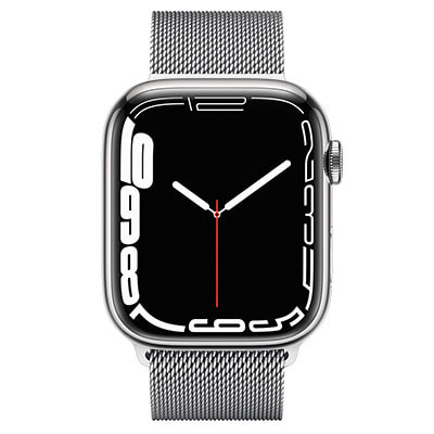 Apple Watch5 44mm   シルバーステンレスCellular有心拍センサー