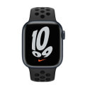 Apple Watch Nike Series7 41mm GPS+Cellularモデル MKJ43J/A A2476【ミッドナイトアルミニウムケース/アンスラサイト ブラックNikeスポーツバンド】