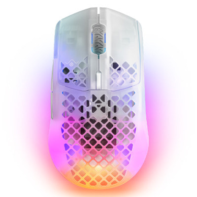 PC周辺機器 SteelSeries - steel series aerox 3 wireless ghost Aerox 3 Wireless Ghost