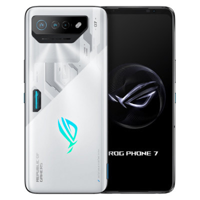 ASUS ROG Phone7 AI2205 ストームホワイト【RAM16GB/ROM512GB 国内版  SIMフリー】|中古スマートフォン格安販売の【イオシス】