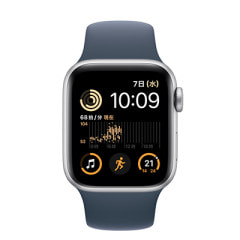 Apple Watch SE 44mm GPSモデル MKQ63J/A A2352【スペースグレイ