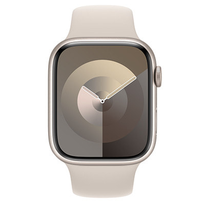 Apple Watch Series9 45mm GPSモデル MR973J/A  A2980【スターライトアルミニウムケース/スターライトスポーツバンド】