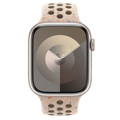 Apple Watch Series9 45mm GPS+Cellularモデル MRQG3J/A+MUV73FE/A A2984【スターライト アルミニウムケース/デザートストーンNikeスポーツバンド】|中古ウェアラブル端末格安販売の【イオシス】