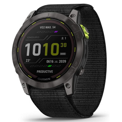 Garmin Enduro 2 010-02754-11 Dual Power Black Carbon Gray DLC 