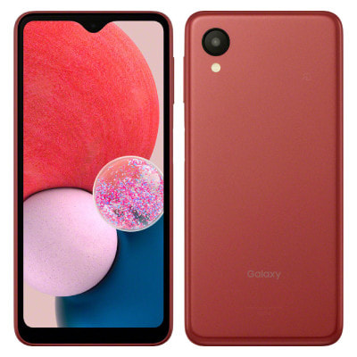 中古 Galaxy A23 5G SCG18 レッド (au 〇判定) ギャラクシー 領収書可 SCG18 Galaxy A23 5G レッド SIMフリー au 中古 スマホ 本体 美品 7