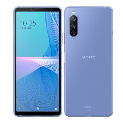 イオシス|【SIMロック解除済】au Xperia10 III 5G SOG04 Blue