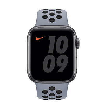 Apple Watch Nike SE 40mm GPSモデル MYYM2J/A+MG3V3FE/A  A2351【スペースグレイアルミニウムケース/オブシディアンミスト ブラックNikeスポーツバンド】