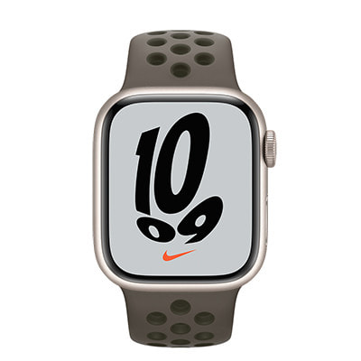 Apple Watch Nike Series7 41mm GPSモデル MKNK3J/A A2473【スター