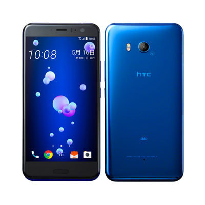 SIMロック解除済】au HTC U11 HTV33 サファイア ブルー|中古