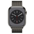 Apple Watch Series8 45mm GPS+Cellularモデル MNKX3J/A A2775【グラファイトステンレススチールケース/グラファイトミラネーゼループ】