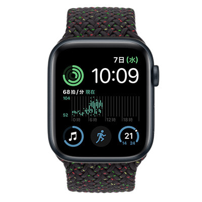 第2世代】Apple Watch SE 44mm GPSモデル MNLC3J/A+MMWM3FE/A A2723