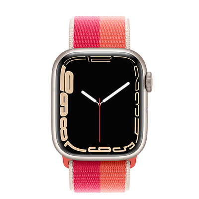 Apple Watch series7 cellular 41mm red 赤 - その他