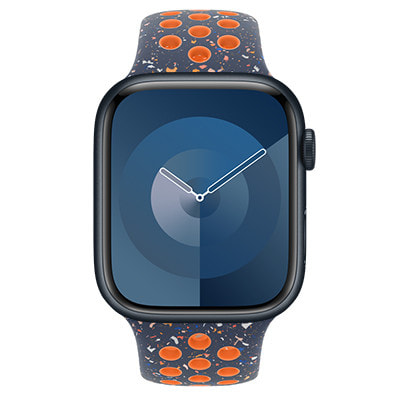 Apple Watch Series9 45mm GPSモデル MR9Q3J/A+MUV93FE/A  A2980【ミッドナイトアルミニウムケース/ブルーフレームNikeスポーツバンド】|中古ウェアラブル端末格安販売の【イオシス】
