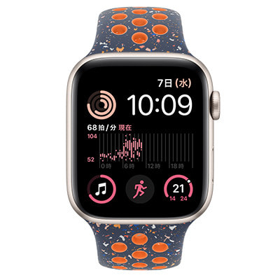 第2世代】Apple Watch SE 44mm GPSモデル MRTW3J/A+MUV93FE/A A2723