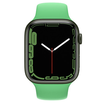 Apple Watch Series7 45mm GPSモデル MKN73J/A A2474【グリーン 