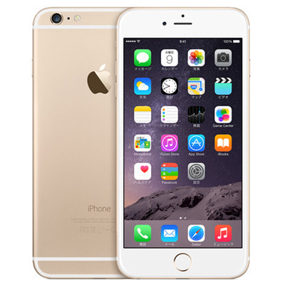 iPhone6 Plus A1524 (MGAF2PP/A) 128GB ゴールド 【海外版 SIMフリー ...