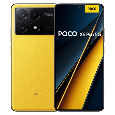 POCO X6 Pro Yellow【RAM8GB/ROM256GB 海外版SIMフリー】【ACアダプタ欠品】|中古スマートフォン格安販売の【イオシス】