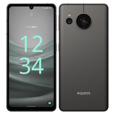 AQUOS sense5G SH-M17 ブラック 黒 SIMフリー SHARP SHARP SIMフリー