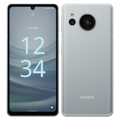 SIMフリー AQUOS sense7 SH-M24 中古 現状　スマートフォン AQUOS sense7 SH-M24 ブルー【OCN版 SIMフリー】|中古