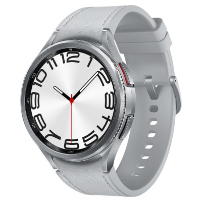 Galaxy Watch6 Classic 47mm SM-R960NZSAKOO シルバー【海外版】|中古 