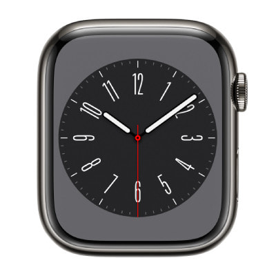 【バンド無し】Apple Watch Series8 45mm GPS+Cellularモデル MNNP3J/A A2775  【グラファイトステンレススチールケース】