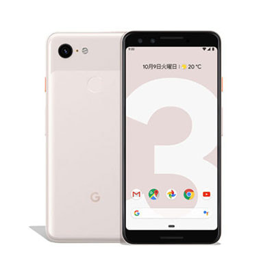 Google pixel3 not pink simロック解除済みスマートフォン本体 