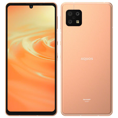 管理番号25【SIMフリー】SHG07AQUOS Sense6S AQUOS sense6s SHG07 ライトカッパー 【J:COM版 SIMフリー