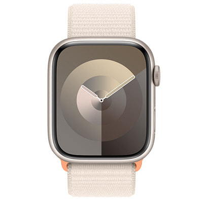 【箱傷み】Apple Watch Series9 45mm GPSモデル MR983J/A  A2980【スターライトアルミニウムケース/スターライトスポーツループ】