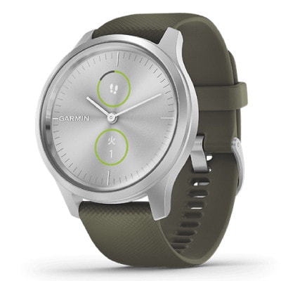 Garmin vivomove Style Moss Green/Silver 010-02240-71|中古ウェアラブル端末格安販売の【イオシス】