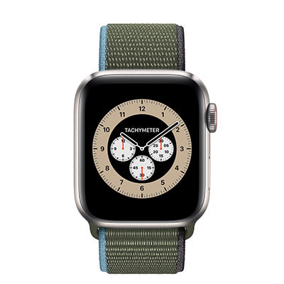 Apple Watch Edition Series6 40mm GPS+Cellularモデル M0DY3J/A+MYA12FE/A  A2376【チタニウムケース/インバネスグリーンスポーツループ】