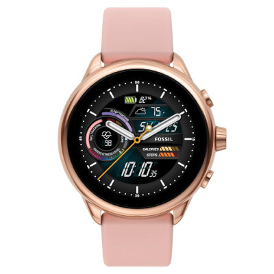 Fossil GEN6 Wellness Edition 44mm ブラッシュシリコン FTW4071|中古 