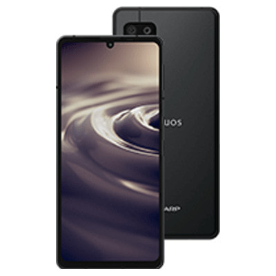 AQUOS sense6s SH-M19s ブラック【Y!mobile版 SIMフリー】|中古