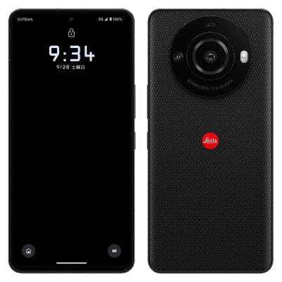 超美品 Leitz Phone 3 512GB LP-03 ブラック 本体 LEITZ PHONE3 LP-03 Leica black【SoftBank版 SIMフリー】|中古