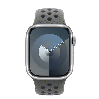 Apple Watch Series9 41mm GPSモデル MR9M3J/A+MUUW3FE/A A2978【シルバーアルミニウム ケース/カーゴカーキNikeスポーツバンド】|中古ウェアラブル端末格安販売の【イオシス】
