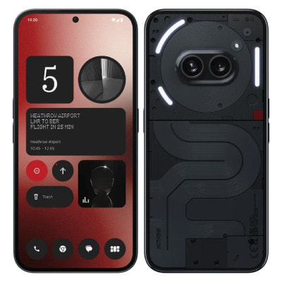 【未使用に近い】Nothingphone2a RAM12GB/ROM256GB Nothing Phone(2a) ブラック【RAM12GB/ROM256GB 国内版 SIMフリー