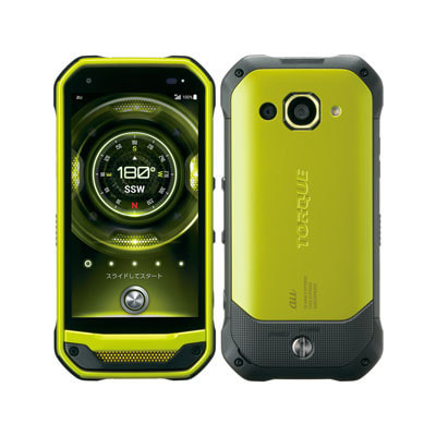 SIMロック解除済】au TORQUE G03 KYV41 グリーン|中古スマートフォン 