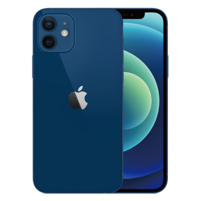 イオシス|【SIMロック解除済】UQmobile iPhone12 A2402 (MGHX3J/A) 128GB ブルー