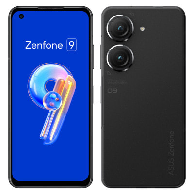 イオシス｜ASUS ZenFone9 AI2202 ミッドナイトブラック【8GB/128GB 国内版 SIMフリー】