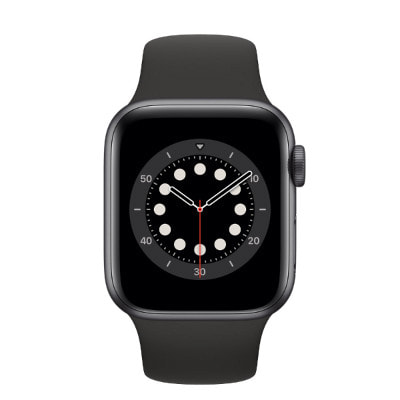 Apple Watch Series6 40mm GPSモデル MG133J/A A2291【スペースグレイアルミニウムケース/ブラックスポーツバンド 】|中古ウェアラブル端末格安販売の【イオシス】