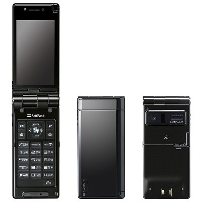 中古◇301P レッド◇softbank ソフトバンクガラケー71 乗り込ん