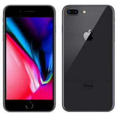 【バッテリー80%未満】【SIMロック解除済】au iPhone8 Plus A1898 (MQ9K2J/A) 64GB スペースグレイ 