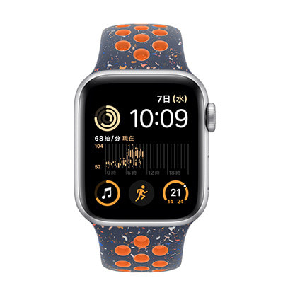 第2世代】Apple Watch SE 40mm GPSモデル MRTT3J/A+MUUU3FE/A A2722【シルバーアルミニウムケース /ブルーフレームNikeスポーツバンド】|中古ウェアラブル端末格安販売の【イオシス】