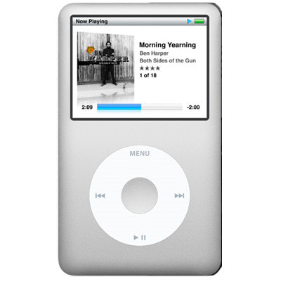 第6世代】iPod classic 80GB MB029J/A シルバー|中古オーディオ格安 ...