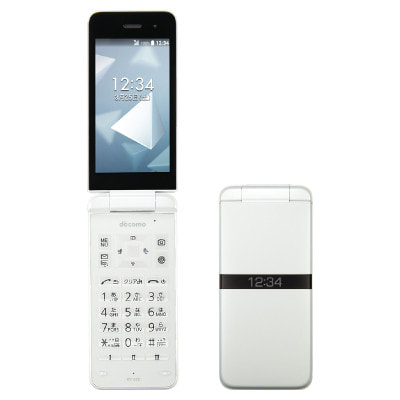 DIGNOケータイ KY-42C ホワイト【docomo版SIMフリー】|中古ガラケー