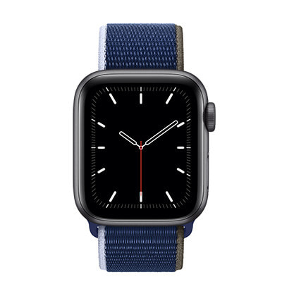 Apple Watch SE 40mm GPSモデル MYE02J/A+MJFV3FE/A A2351【スペースグレイアルミニウム ケース/アビススポーツループ】|中古ウェアラブル端末格安販売の【イオシス】