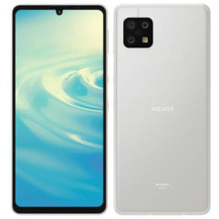 SHARP AQUOS sense6s SHG07 シルバー 【au版 SIMフリー】
