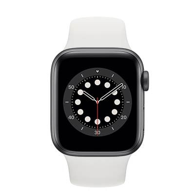 Apple Watch Series6 40mm GPSモデル MG1A3J/A+MTP52FE/A  A2291【スペースグレイアルミニウムケース/ホワイトスポーツバンド】|中古ウェアラブル端末格安販売の【イオシス】