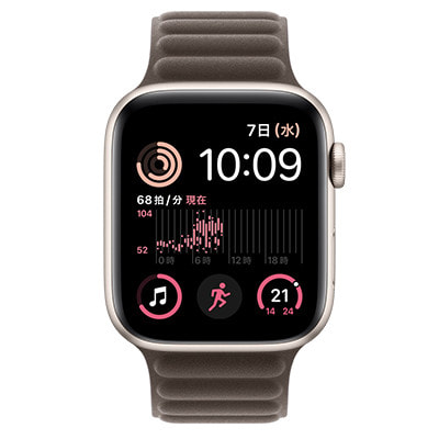 第2世代】Apple Watch SE 44mm GPS+Cellularモデル MA9R4J/A+MXWX3FE/A  A2724【スターライトアルミニウムケース/ダークトープマグネティックリンク】|中古ウェアラブル端末格安販売の【イオシス】