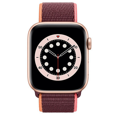 Apple Watch Series6 44mm GPSモデル M02E3J/A+MYA92FE/A A2292 【ゴールドアルミニウムケース/プラムスポーツループ】|中古ウェアラブル端末格安販売の【イオシス】